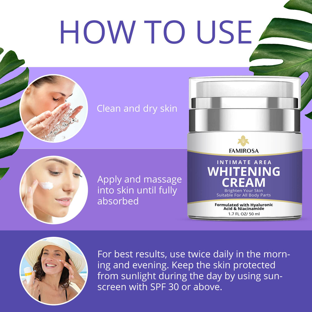 FAMIROSA crema área íntima: cuidado delicado para zonas sensibles.