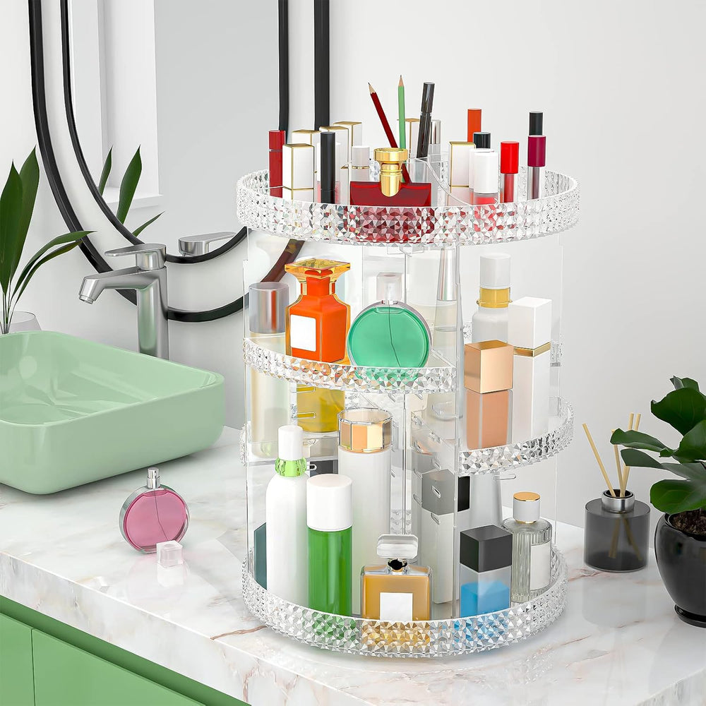 Famitree organiza accesorios de maquillaje para un ritual diario más ordenado.