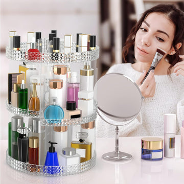 Famitree amplio espacio para perfumes y maquillaje sin desorden.