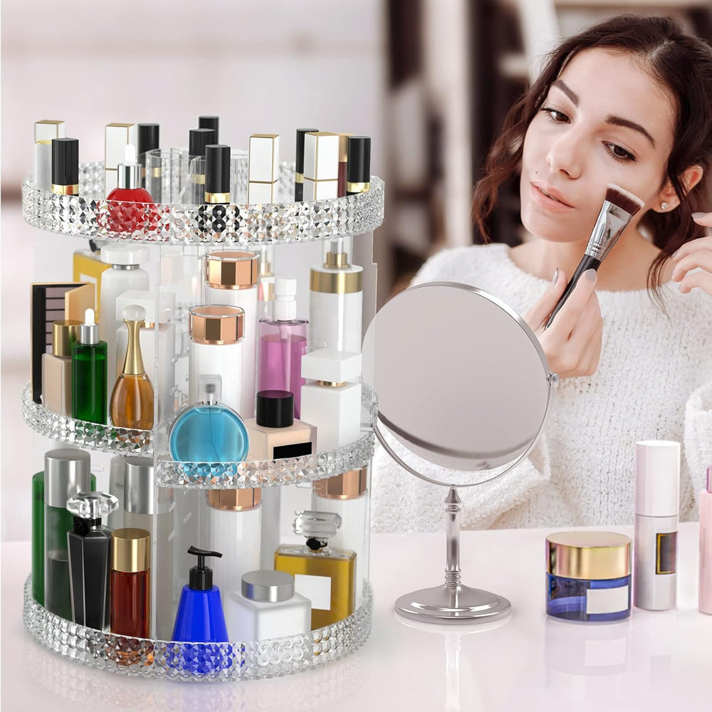 Famitree amplio espacio para perfumes y maquillaje sin desorden.