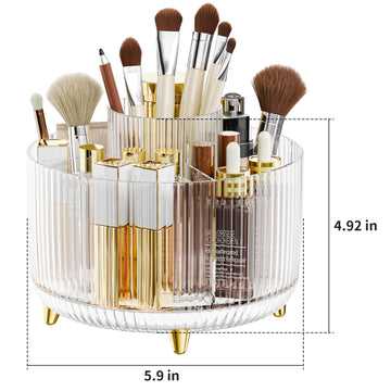 Fanado organizador de maquillaje en material transparente de alta calidad