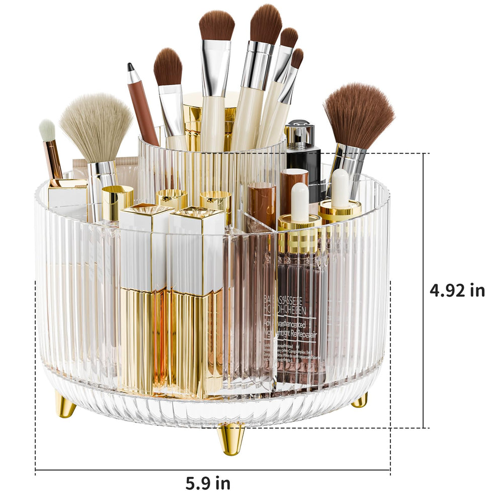 Fanado organizador de maquillaje en material transparente de alta calidad