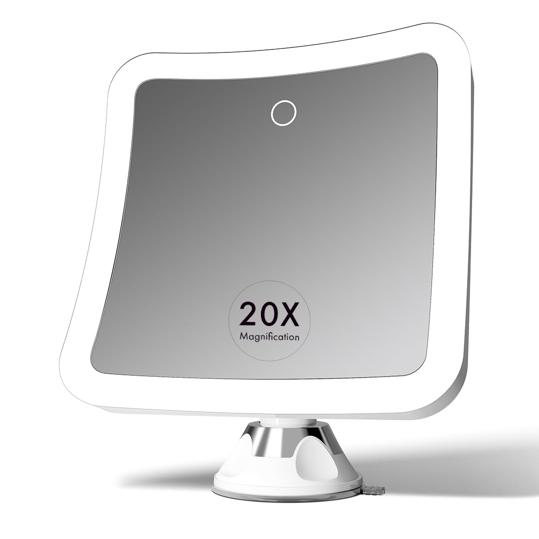 Fancii 20x: aumento para maquillaje con luz LED clara