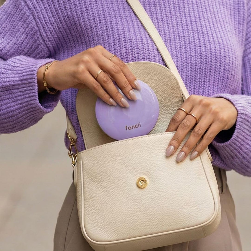 Fancii Mini Taylor, diseño plegable y portátil para bolso.