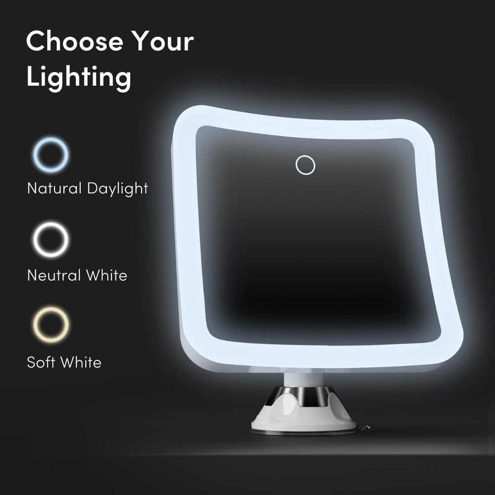 Mira 2 de Fancii muestra tres modos de luz para una iluminación natural.