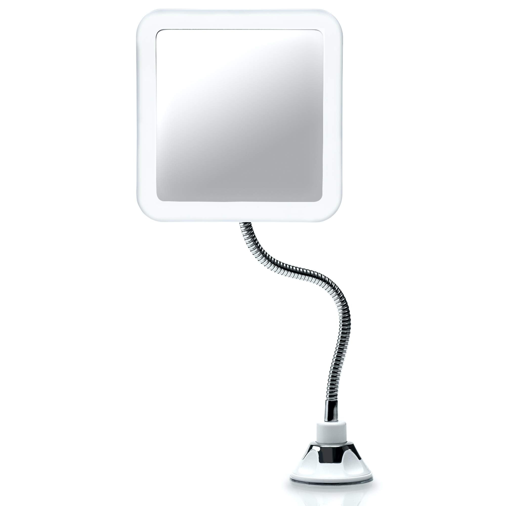 Miroir Fancii grossissant 10x avec LED pour un maquillage précis.