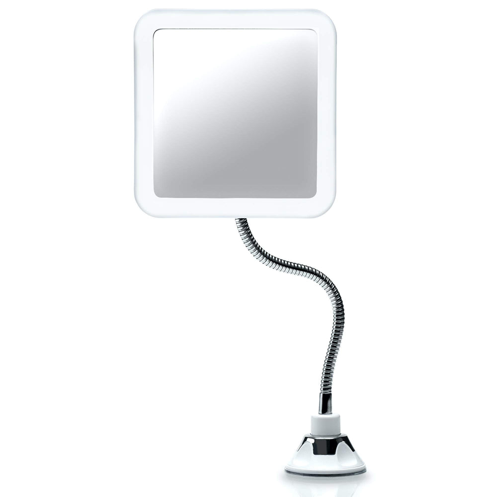 Miroir Fancii grossissant 10x avec LED pour un maquillage précis.