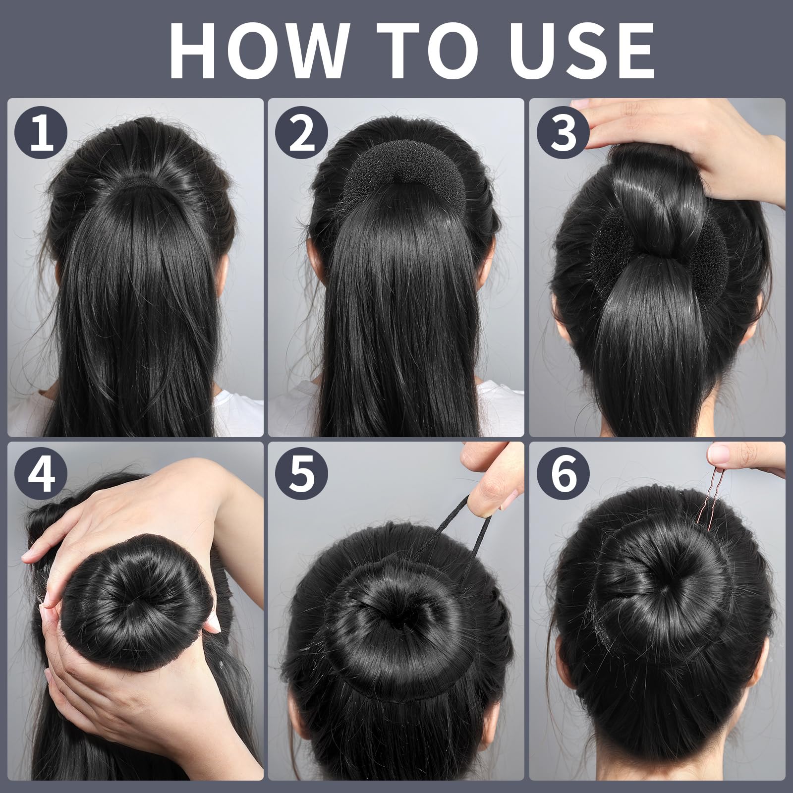 Fandamei almacenamiento-organizacion-cabello: todo en un set limpio y ordenado