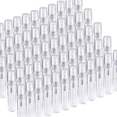 Fandamei botellita mini de 3ml, atomizador transparente, ideal para perfumes durante viajes.