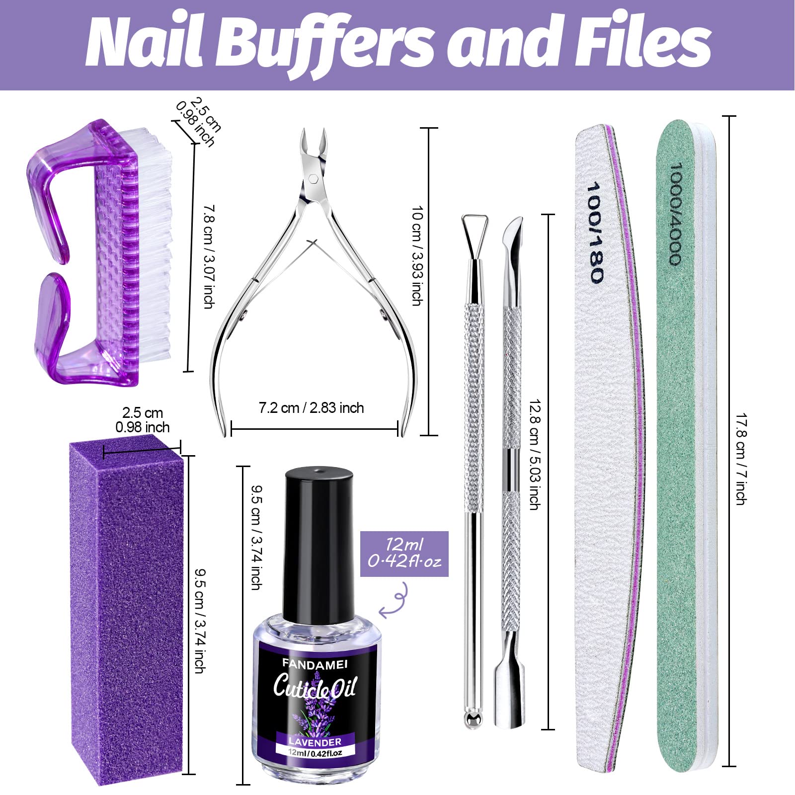 Buffer lustrador Fandamei 1000/4000 para pulir y suavizar la superficie