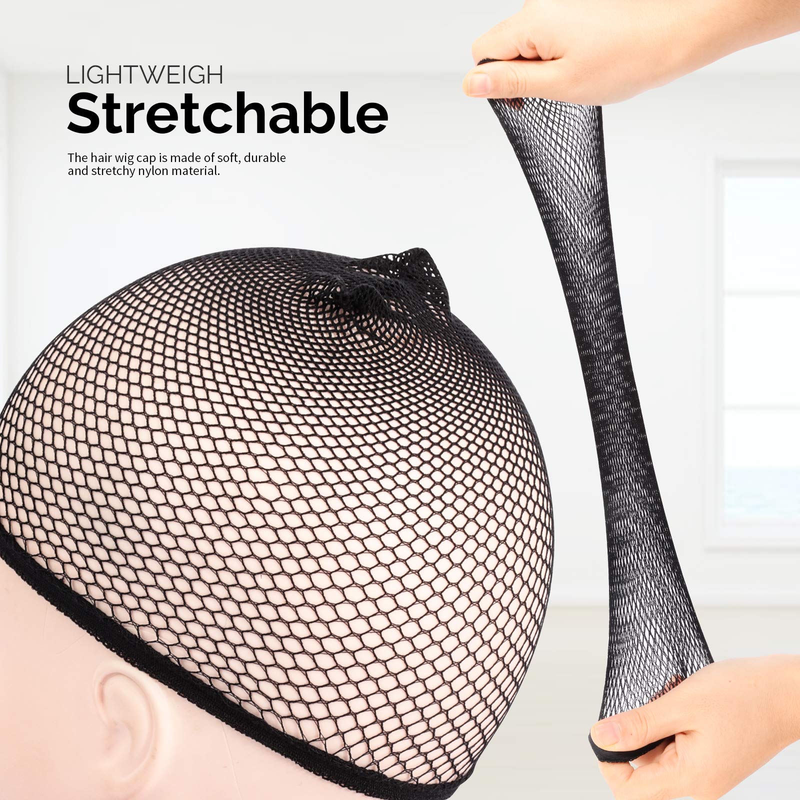 Gorro malla Fandamei para peinado ordenado y control del cabello.