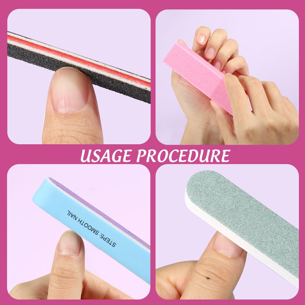 Kit profesional de uñas FANDAMEI para uso doméstico o salón.