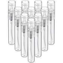 Conjunto de 10 mini atomizadores Fandamei 5ml, ideal para viajar.