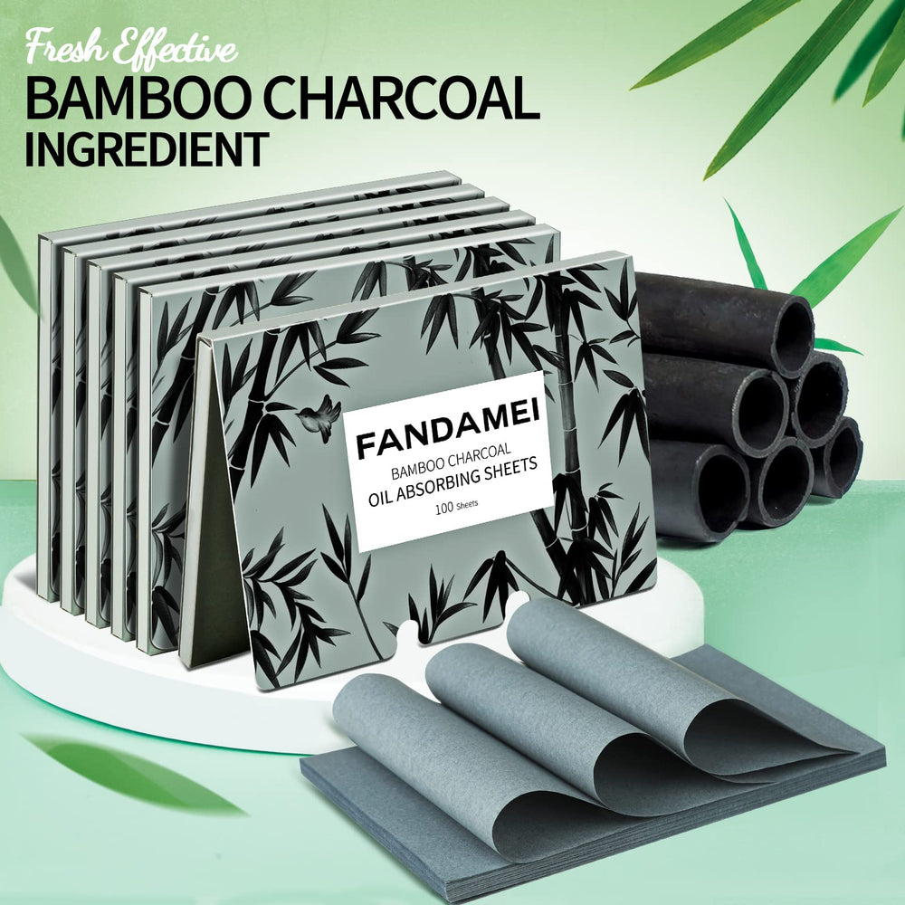 Fandamei papel absorbente para piel grasa elimina el exceso de grasa suavemente