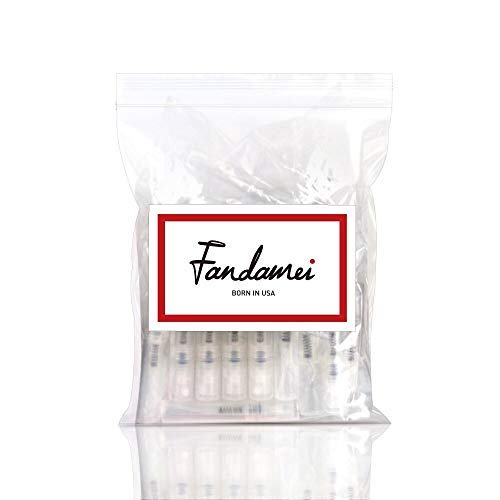 Paquete de 60 atomizadores de 3ml de Fandamei, prácticos para viajes.