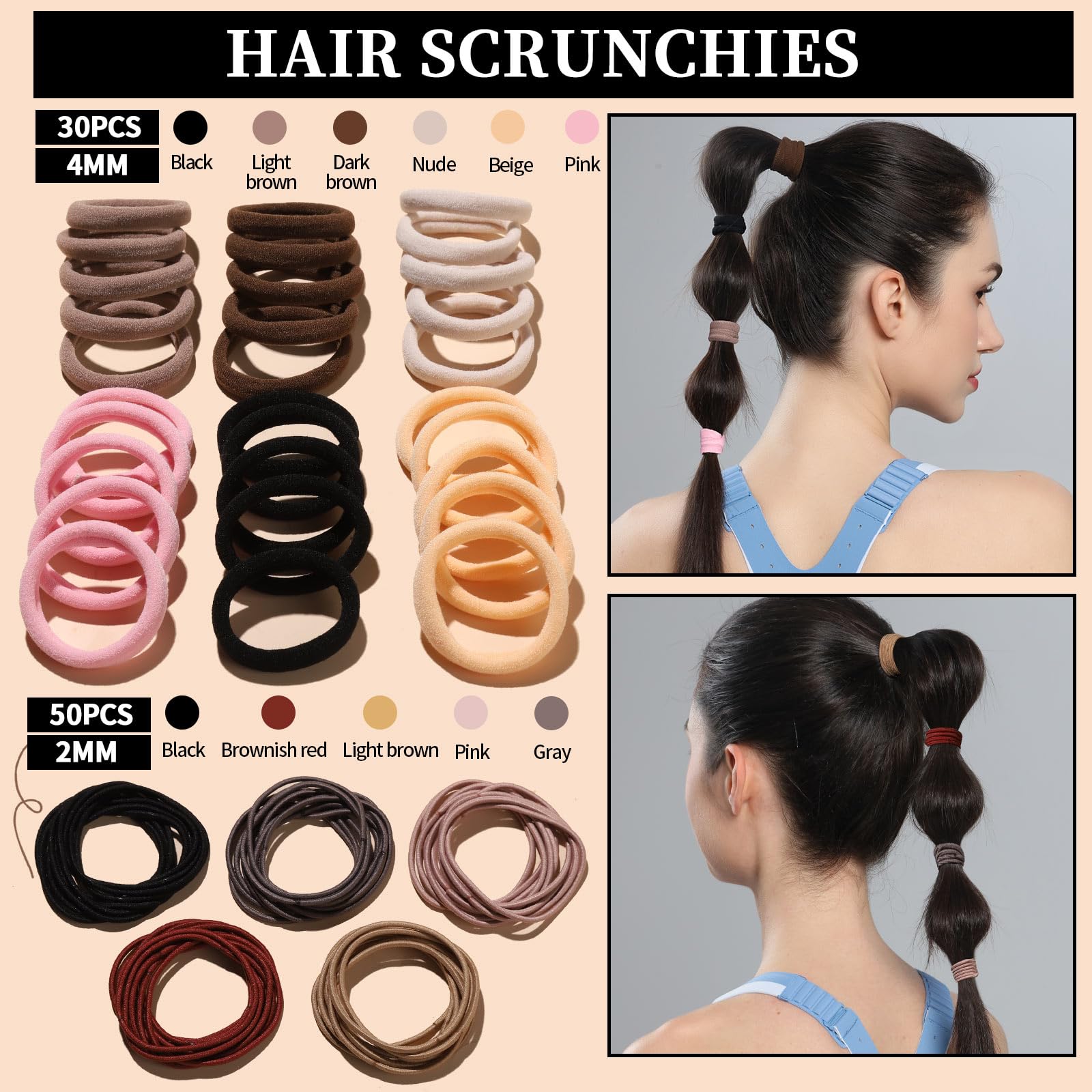 Fandamei pinzas pelo 5cm, fijan mechones con seguridad.