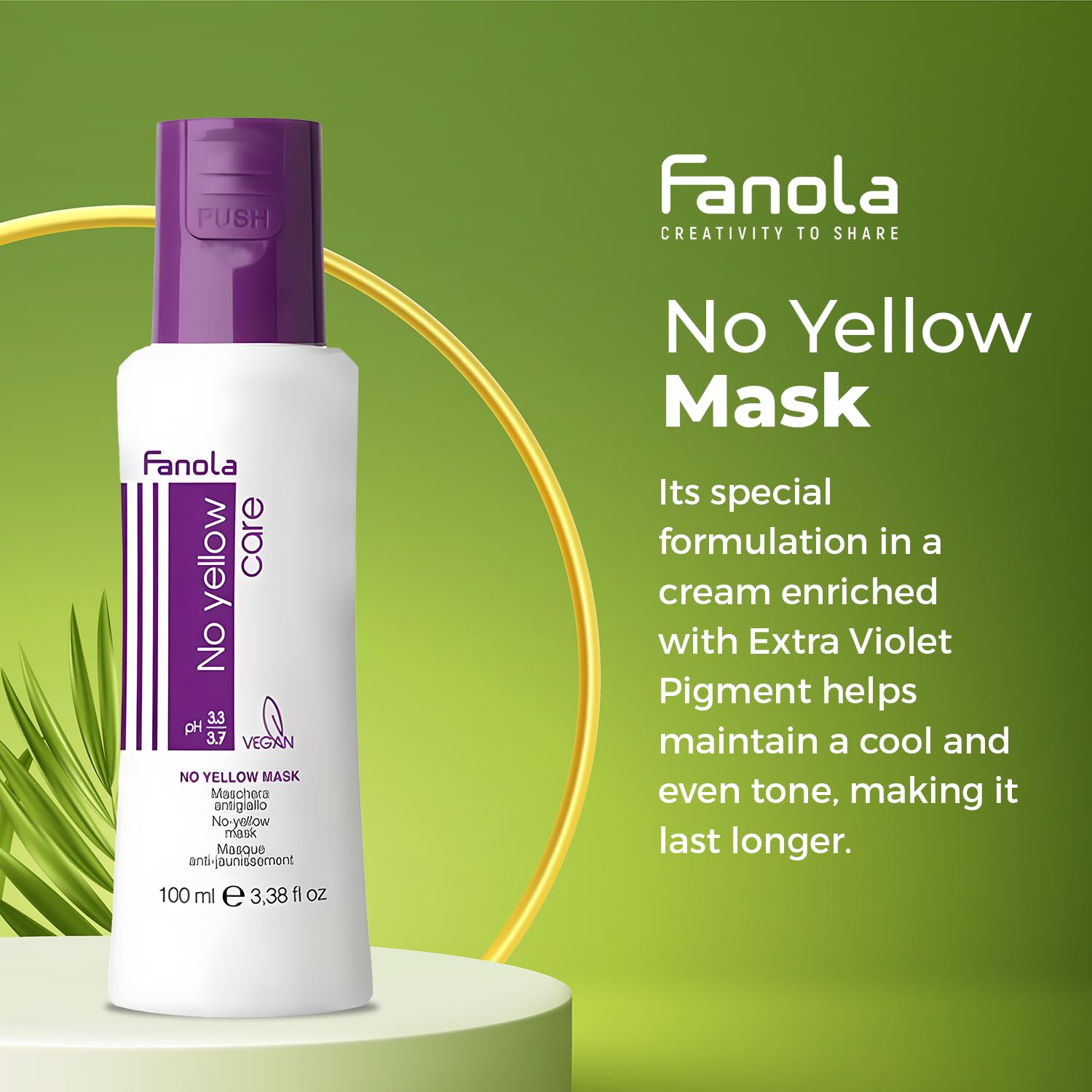 Fanola envase 100 ml facilita uso regular