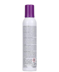 Fanola espuma tono morado, textura cremosa, aporta brillo y suavidad al cabello rubio