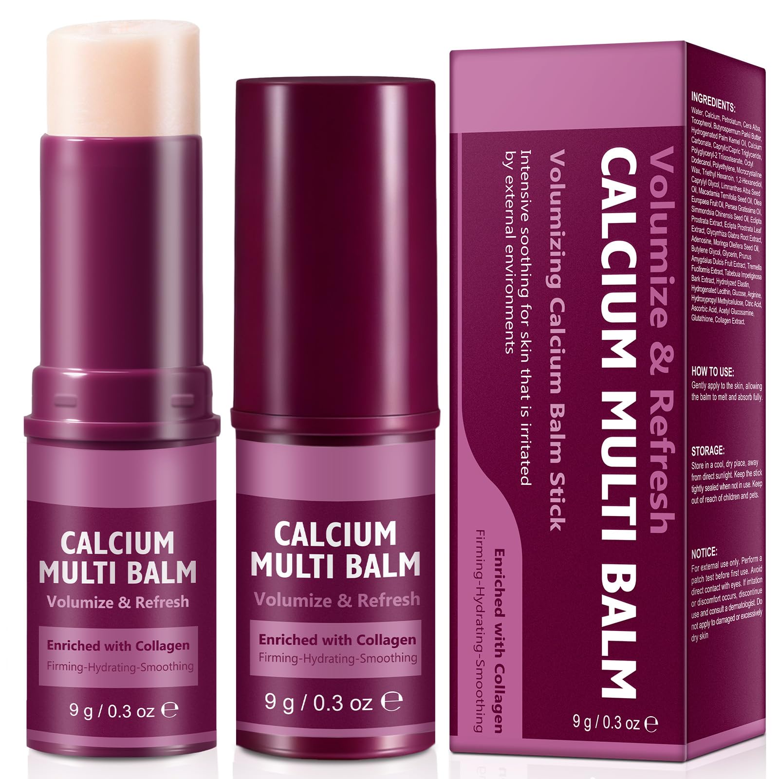 FANSHI Calcium Multi Balm Stick packaging shown for travel-friendly skincare