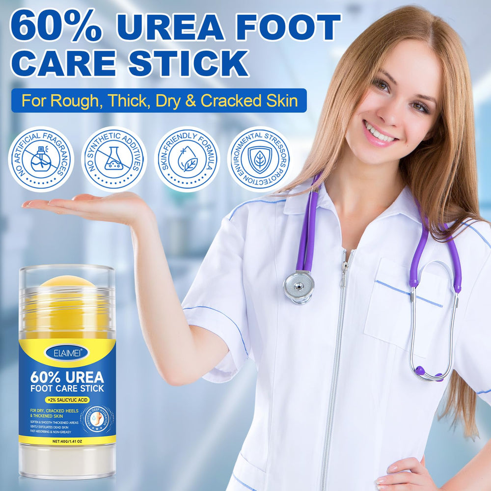 Fanshi crema urea 60% barra cuida la humedad de tus pies.