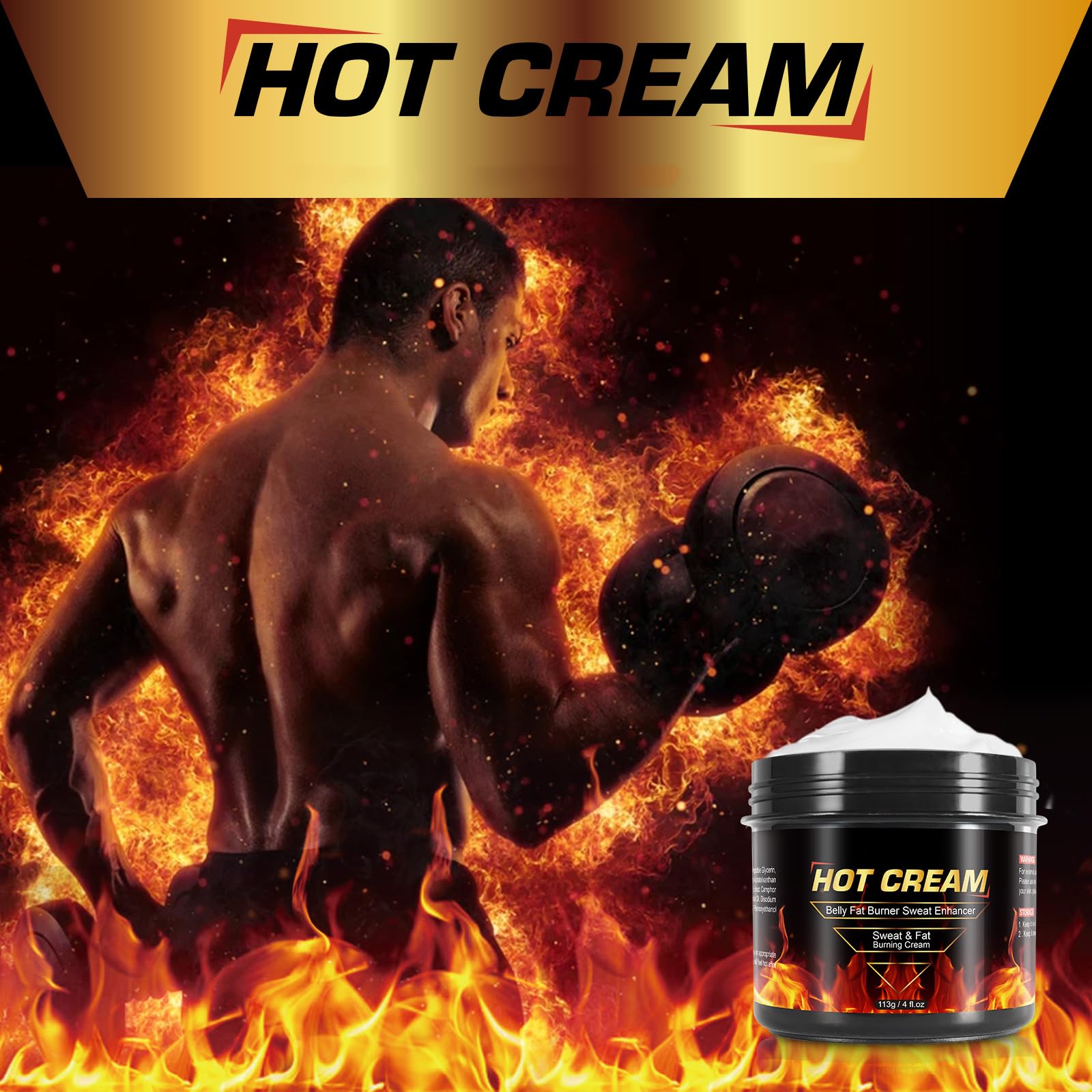 FANSHI Hot Sweat Cream, resultado piel suave: sensación de firmeza temporal sin grasa.