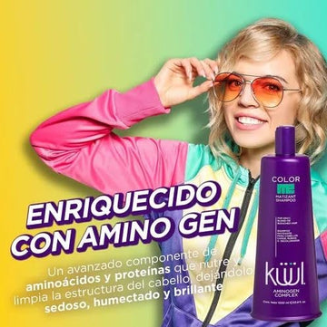 Fantasy Nails Kuul Color Me Matizant Shampoo, envase de 300 ml para uso regular.