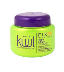 Fantasy Nails Küül Fix Me Urban Wax, acabado húmedo verde, brillo para uñas.