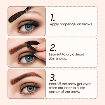 Fanterday duración de hasta 3 días para cejas definidas.
