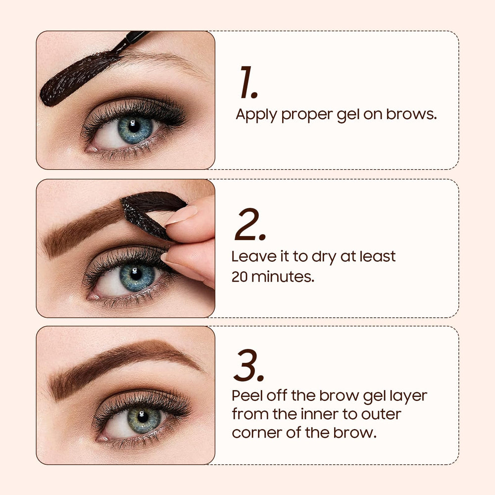 Fanterday duración de hasta 3 días para cejas definidas.