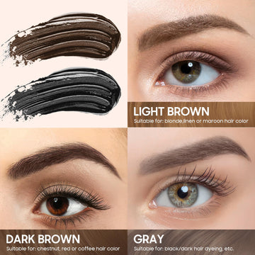 Fanterday cejas tatuaje desprendible para un look definido.
