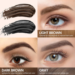 Fanterday cejas tatuaje desprendible para un look definido.