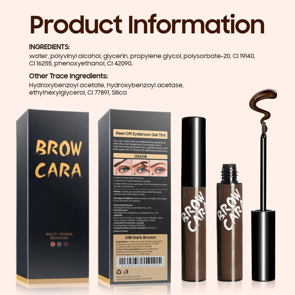 Fanterday kit cejas resultado natural y definido.