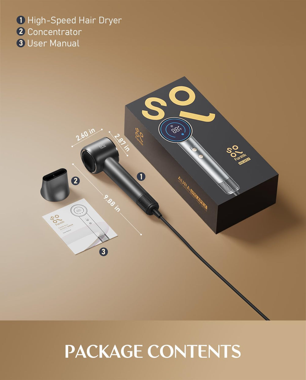 Fanttik Solo SonicDry H10 Apex adecuado para 120V en viajes