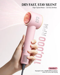Fanttik Solo SonicDry H10 Pro, diseño-ligero para viaje cómodo.