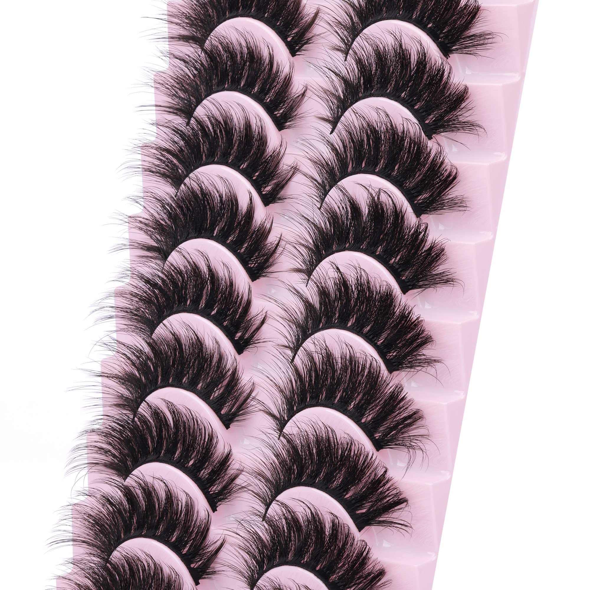 Pestañas FANXITON volumen suave en 20 mm para uso diario.