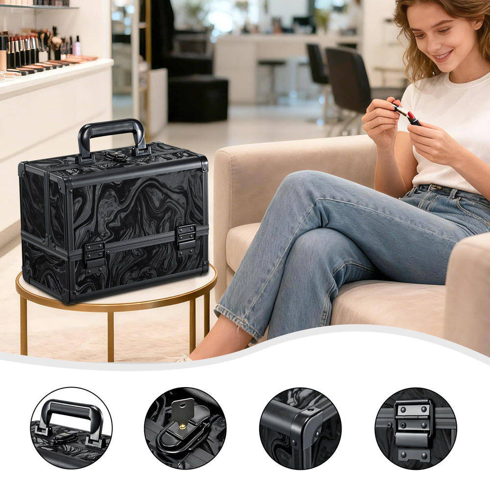 Faquenc material ABS duradero y esquinas reforzadas para viaje