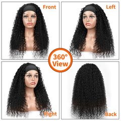 Peluca Fardoen con rizos profundos para look suave y definido