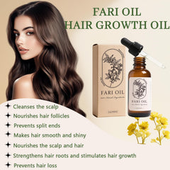 Fari Oil masaje-cuero-cabelludo: favorece una sensación relajante durante la aplicación.