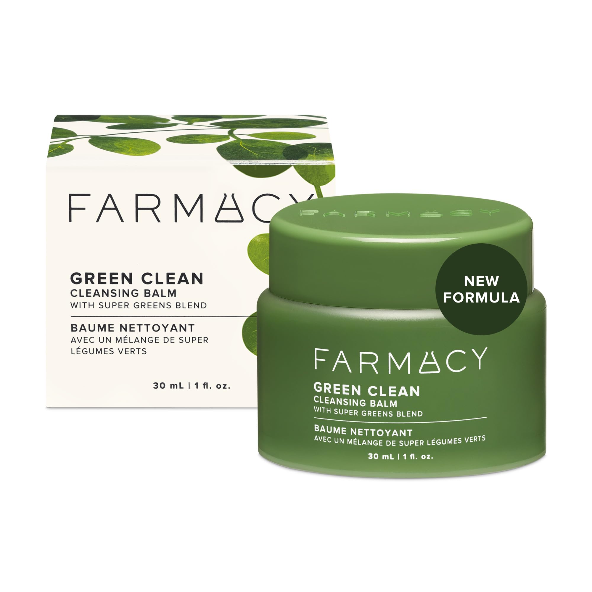 Farmacy Green Clean: bálsamo desmaquillante en aplicación suave sobre la piel