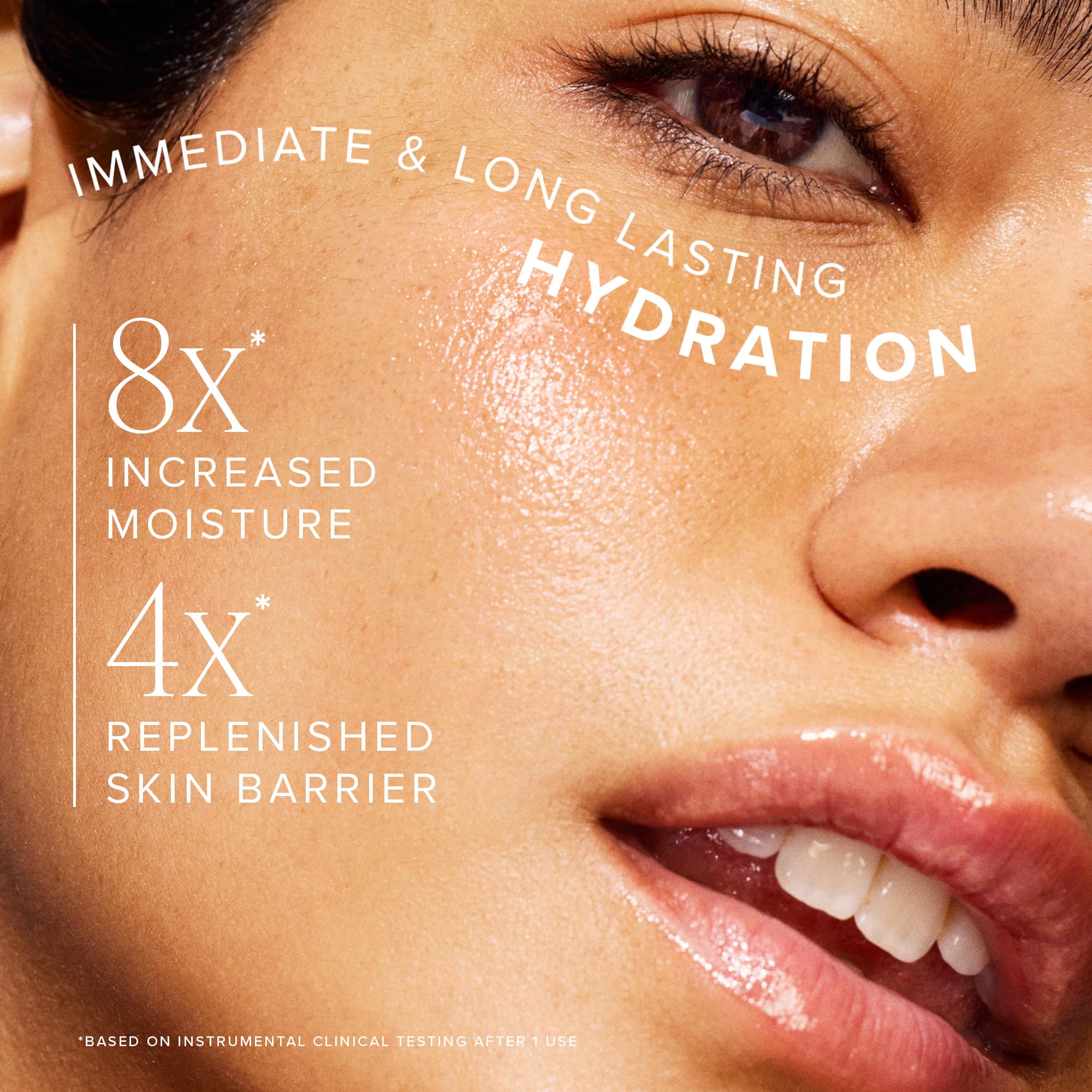 Ceramide blend visual emphasizing skin barrier support and nourishment.