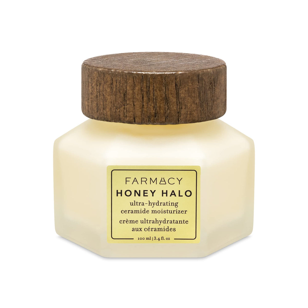 Farmacy Honey Halo: crème visage en flacon, hydratation durable pour peaux sèches