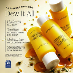 Farmacy Honey Milk Face Essence : texture cremeuse ideale pour peau douce.