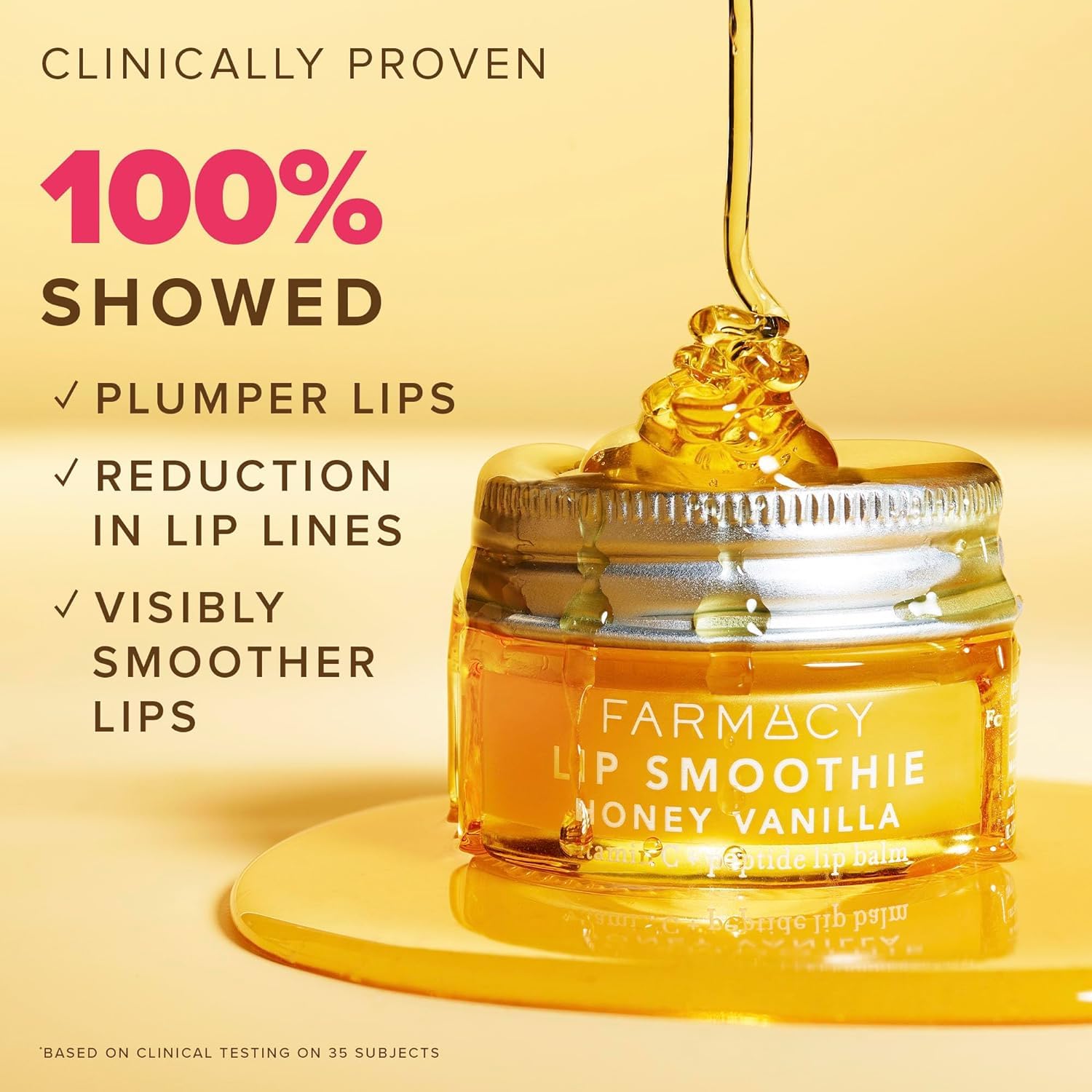 Farmacy Labios hidratados con vitamina C para tono suave.
