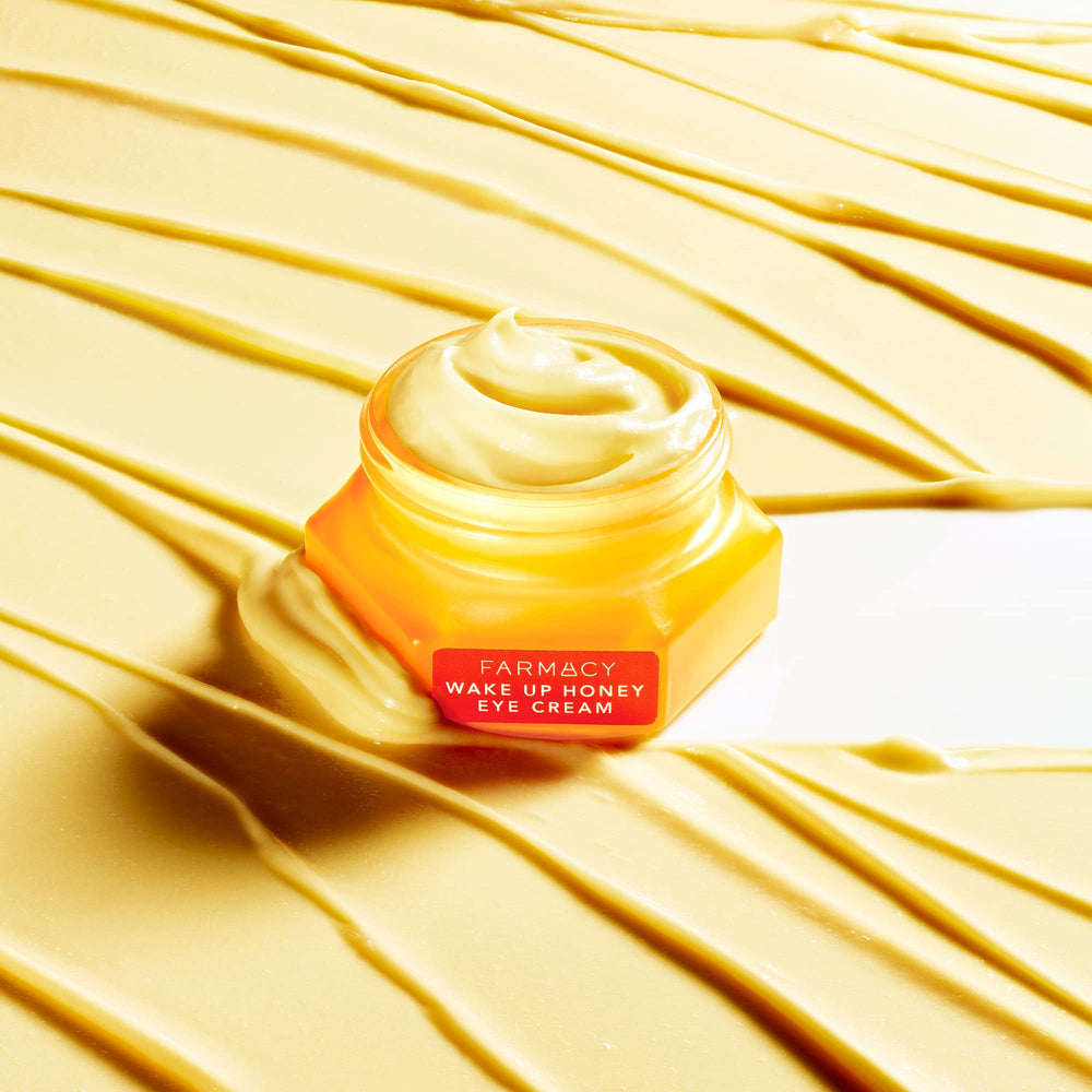 Textura miel de Farmacy Wake Up Honey para hidratación suave