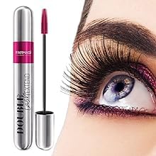 Effet faux-cils sans extensions avec le mascara Farmasi.