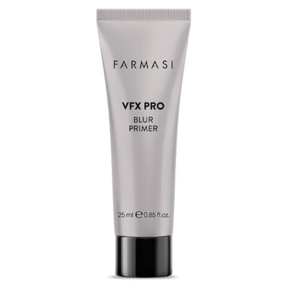 Farmasi VFX Pro Primer, textura ligera en piel, sensación suave y preparatoria para maquillaje.