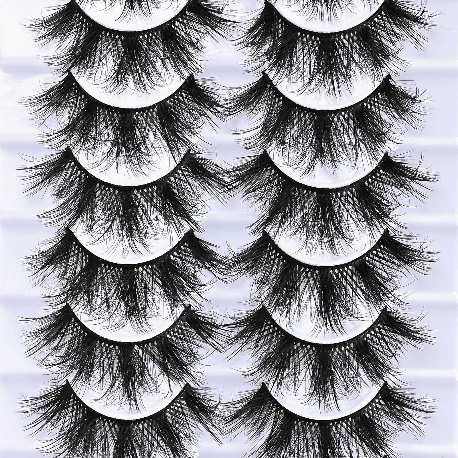 Pestañas FARRED reutilizables para múltiples looks sin perder volumen.