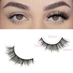 Pestañas FARRED con volumen suave para un look diario ligero y cómodo