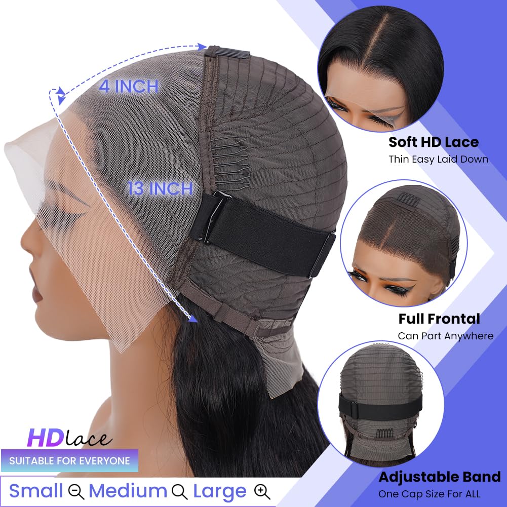 FASCARA cabello humano virgen con baby hair para un look suave