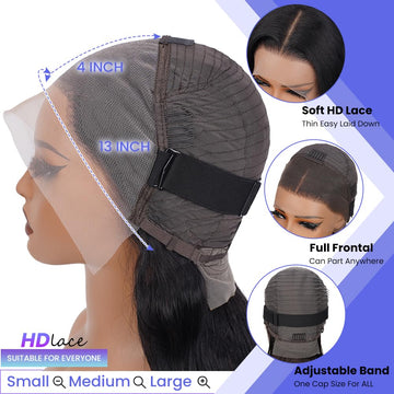 FASCARA cabello humano virgen con baby hair para un look suave